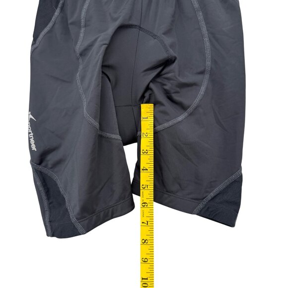 Sportneer Cycling Shorts Mens Black Padded Pull On 6" Size S - Picture 7 of 10